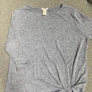 GOOD Marty m medium grey shirt with knot